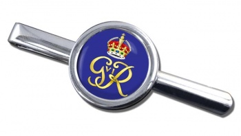 George VI monogram Round Tie Clip