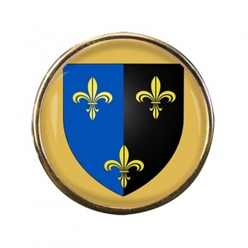 Gwent Round Pin Badge