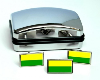 Den Haag The Hague (Netherlands) Flag Cufflink and Tie Pin Set