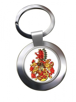 Habsburg Austria Metal Key Ring