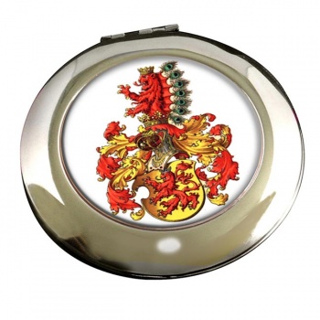 Habsburg Austria Round Mirror