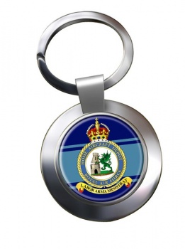Home Aircraft Depot (Royal Air Force) Chrome Key Ring