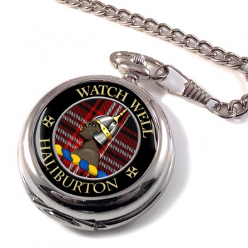 Haliburton Scottish Clan Pocket Watch