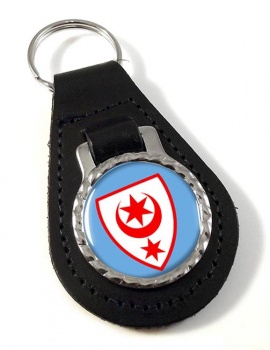 Halle (Germany) Leather Key Fob