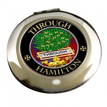 Hamilton Scottish Clan Chrome Mirror