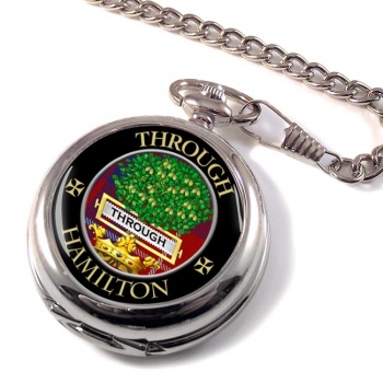 Hamilton Scottish Clan Pocket Watch