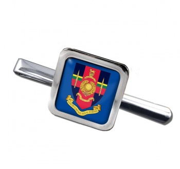 Hasler Company Royal Marines Square Tie Clip