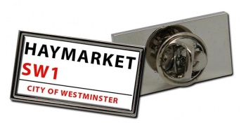 Haymarket Rectangle Pin Badge