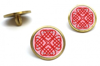 Celtic Heart Cross Golf Ball Marker Set