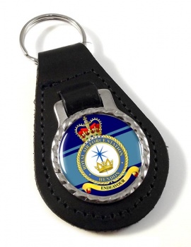 RAF Station Hendon Leather Key Fob