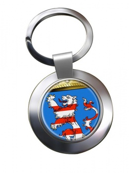 Hessen (Germany) Metal Key Ring