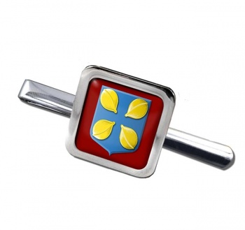 Hilversum (Netherlands) Square Tie Clip