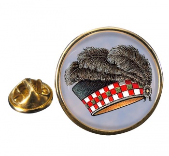 Highland Regiment Bonnet 1790 Round Pin Badge