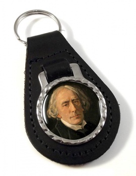 Henry Irving Leather Key Fob