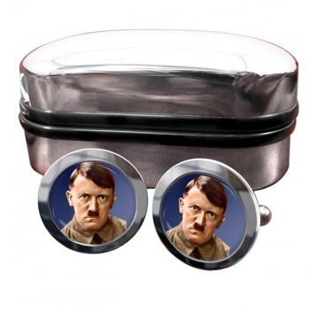 Adolf Hitler Round Cufflinks