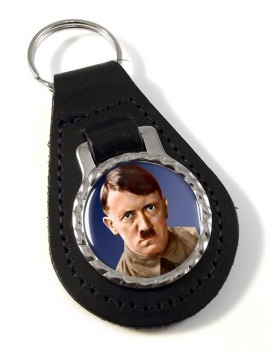 Adolf Hitler Leather Key Fob