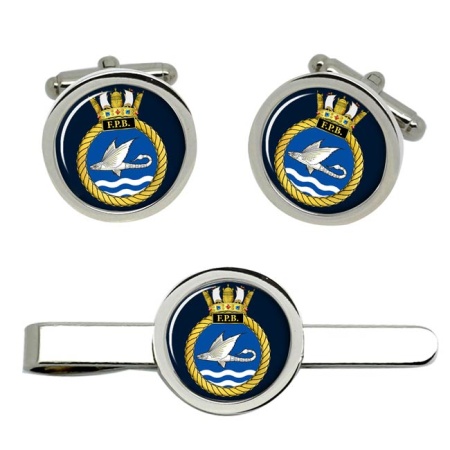 HM Fast Patrol Boats, Royal Navy Cufflink and Tie Clip Set