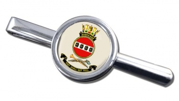 HMAS Barricade Round Tie Clip