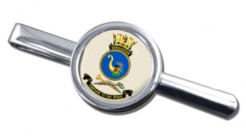 HMAS Geraldton Round Tie Clip