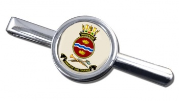 HMAS Maryborough Round Tie Clip