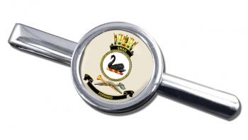 HMAS Swan Round Tie Clip