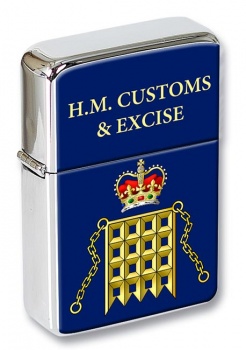 HM Customs Flip Top Lighter