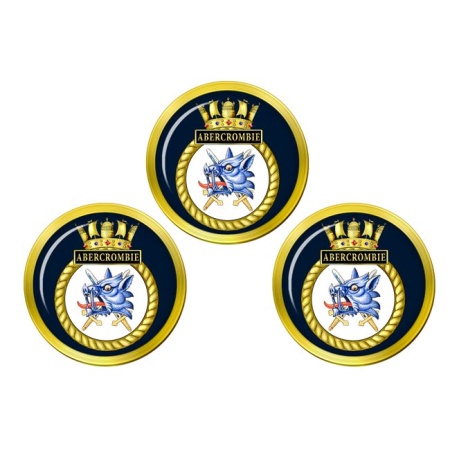 HMS Abercrombie, Royal Navy Golf Ball Markers