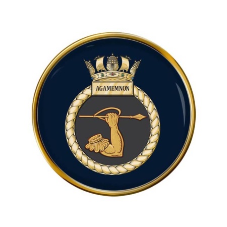 HMS Agamemnon, Royal Navy Pin Badge