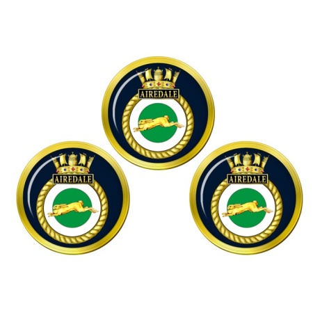 HMS Airedale, Royal Navy Golf Ball Markers