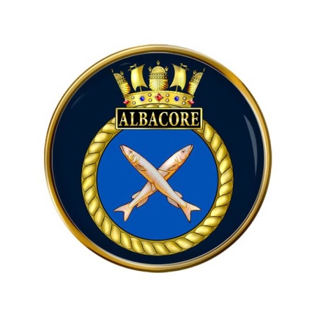 HMS Albacore, Royal Navy Pin Badge
