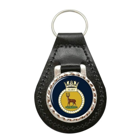 HMS Alert, Royal Navy Leather Key Fob