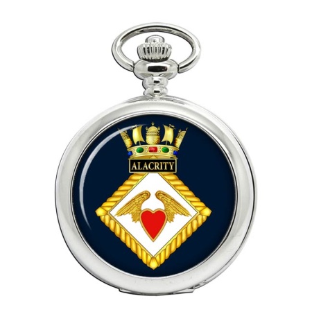 HMS Alacrity, Royal Navy Pocket Watch