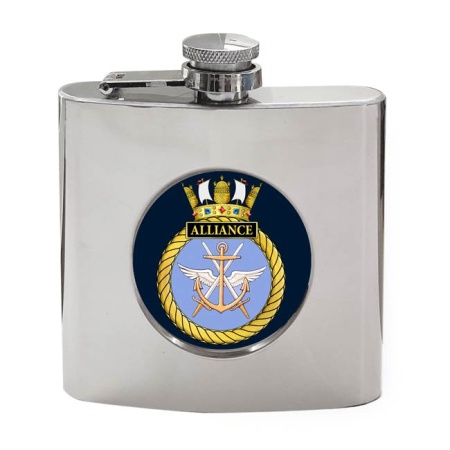 HMS Alliance, Royal Navy Hip Flask