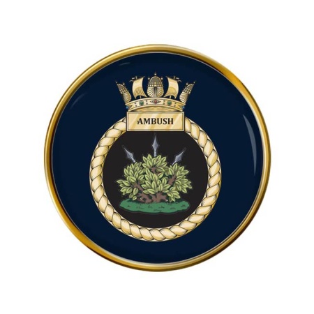 HMS Ambush, Royal Navy Pin Badge
