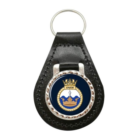 HMS Anson, Royal Navy Leather Key Fob