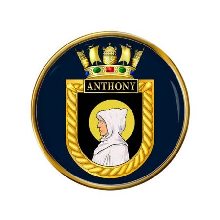 HMS Anthony, Royal Navy Pin Badge