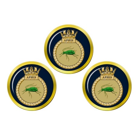 HMS Aphis, Royal Navy Golf Ball Markers