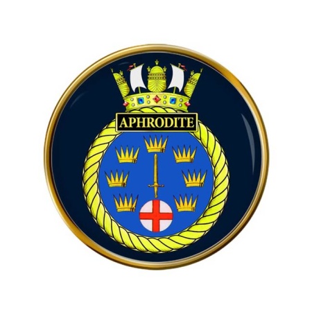 HMS Aphrodite, Royal Navy Pin Badge