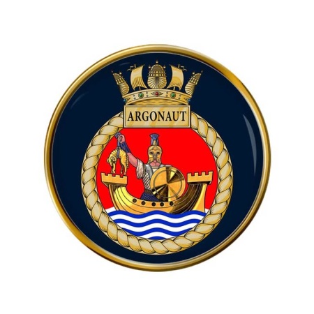 HMS Argonaut, Royal Navy Pin Badge