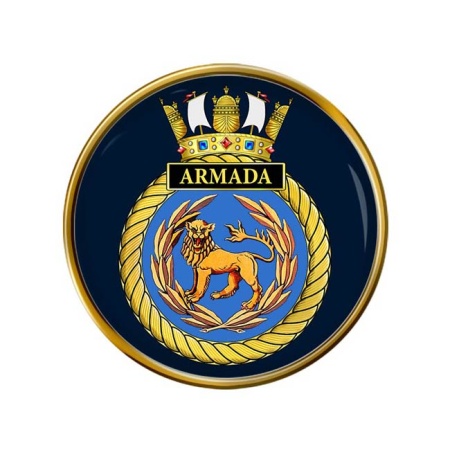HMS Armada, Royal Navy Pin Badge