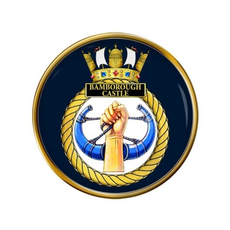 HMS Bamborough Castle, Royal Navy Pin Badge