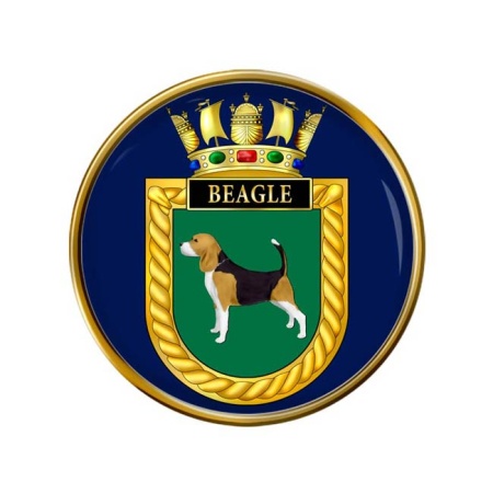HMS Beagle, Royal Navy Pin Badge