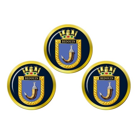 HMS Bedouin, Royal Navy Golf Ball Markers