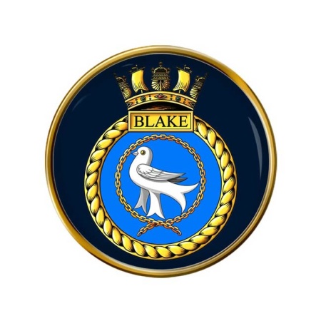 HMS Blake, Royal Navy Pin Badge