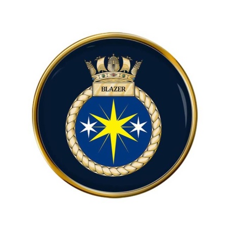 HMS Blazer, Royal Navy Pin Badge
