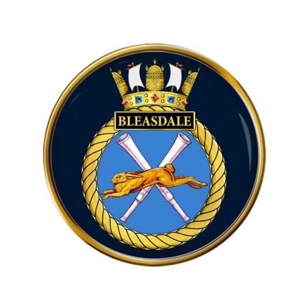 HMS Bleasdale, Royal Navy Pin Badge