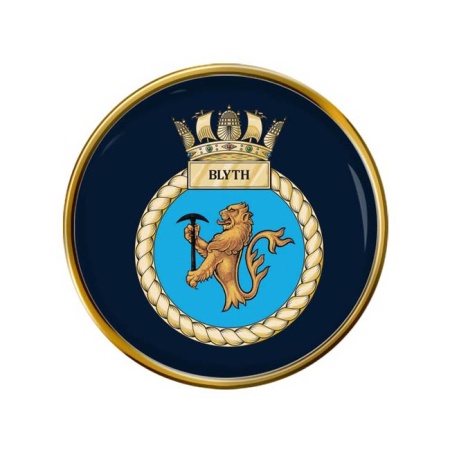HMS Blyth, Royal Navy Pin Badge