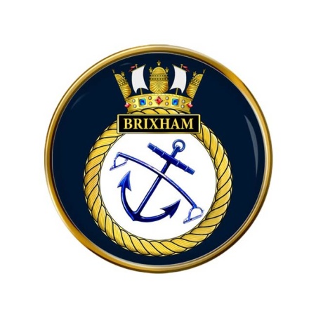 HMS Brixham, Royal Navy Pin Badge