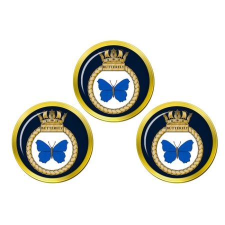 HMS Butterfly, Royal Navy Golf Ball Markers