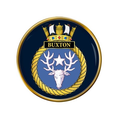 HMS Buxton, Royal Navy Pin Badge